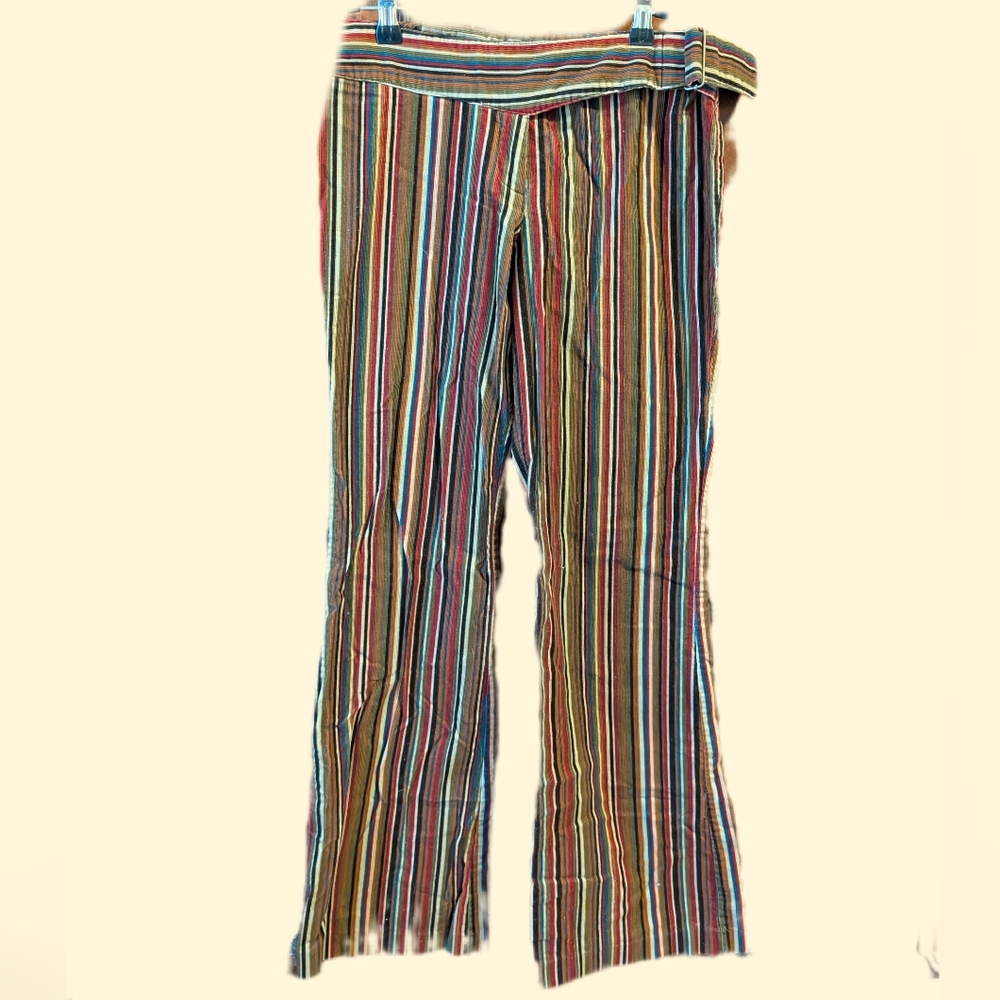 ZINC CORDUROY Biell Bottom Pants Size 7 Vintage Hippie Vibes